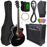V-TONE EAG SET BK elektrische akustische Gitarre + Verstärker