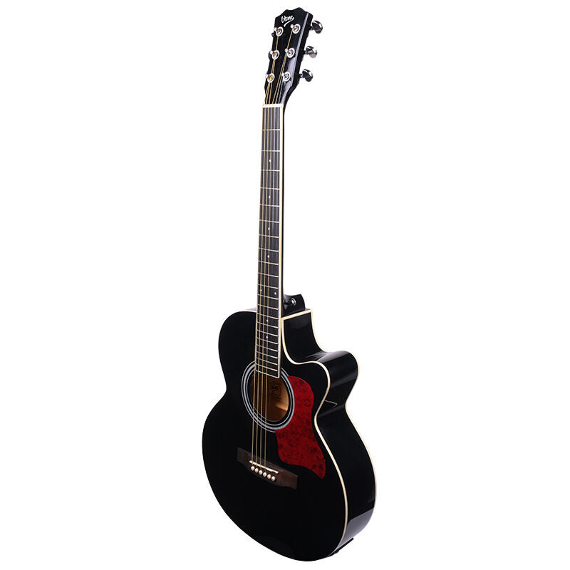 V-Tone EAG SET BK elektrisch-akustische Gitarre + Verstärker, Schwarz