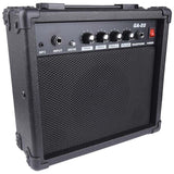 V-Tone EAG SET BK elektrisch-akustische Gitarre + Verstärker, Schwarz