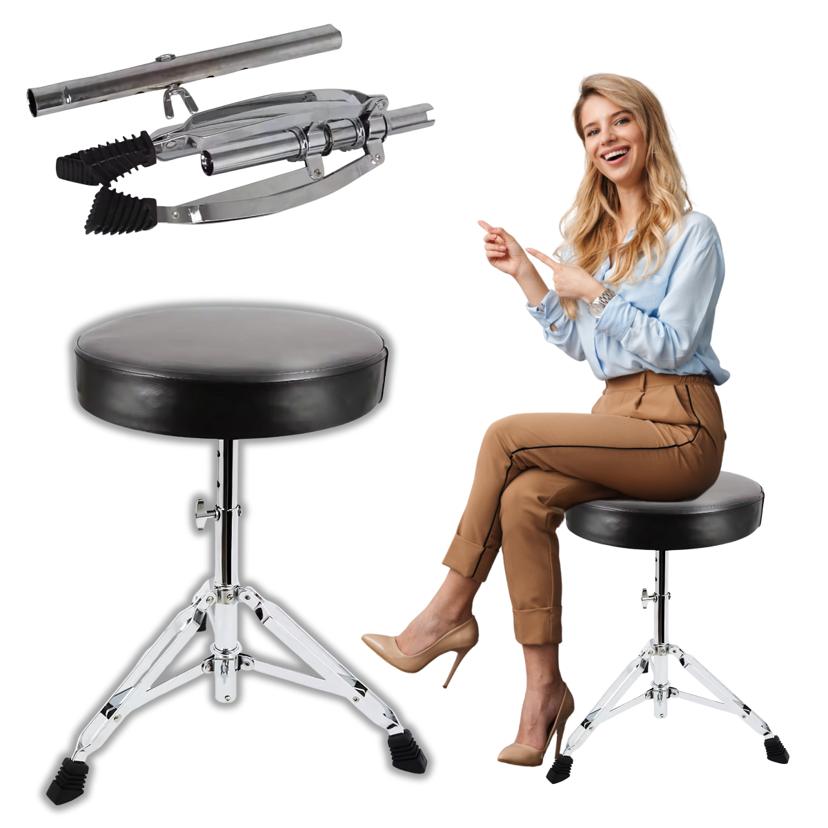 SUPRIMO DT1 Trommelhocker Sitz
