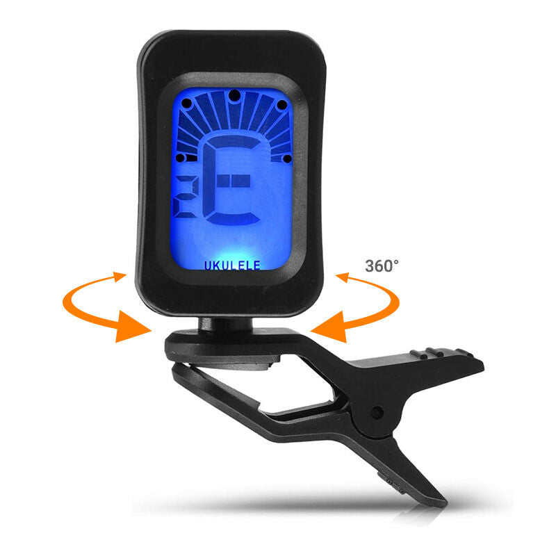 NN LT10 Tuner für Bassgitarre Ukulele Clips