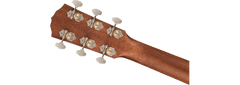 Fender PO-220E Orchestra Western Gitarre (Aged Cognac Burst)