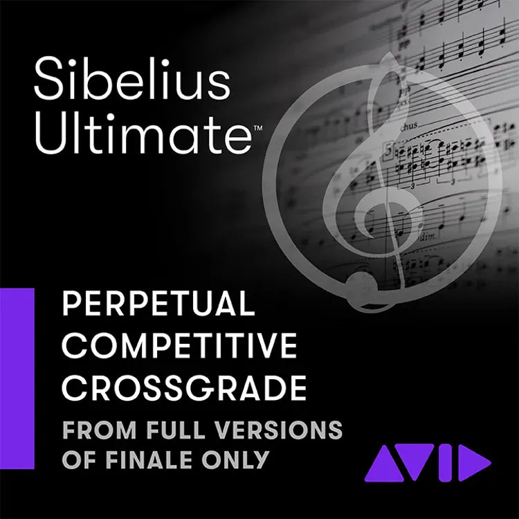 Sibelius Ultimate Dauerhafte Wettbewerbs-Crossgrade