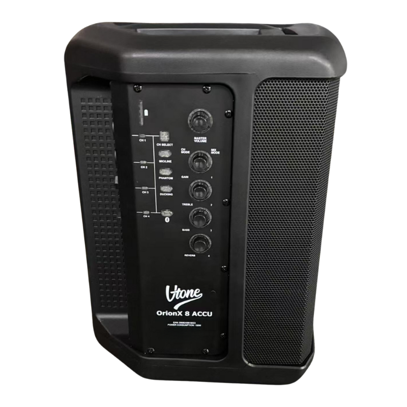 V-TONE OrionX 8 ACCU Batteriebetriebener Aktiver PA-Lautsprecher 8"