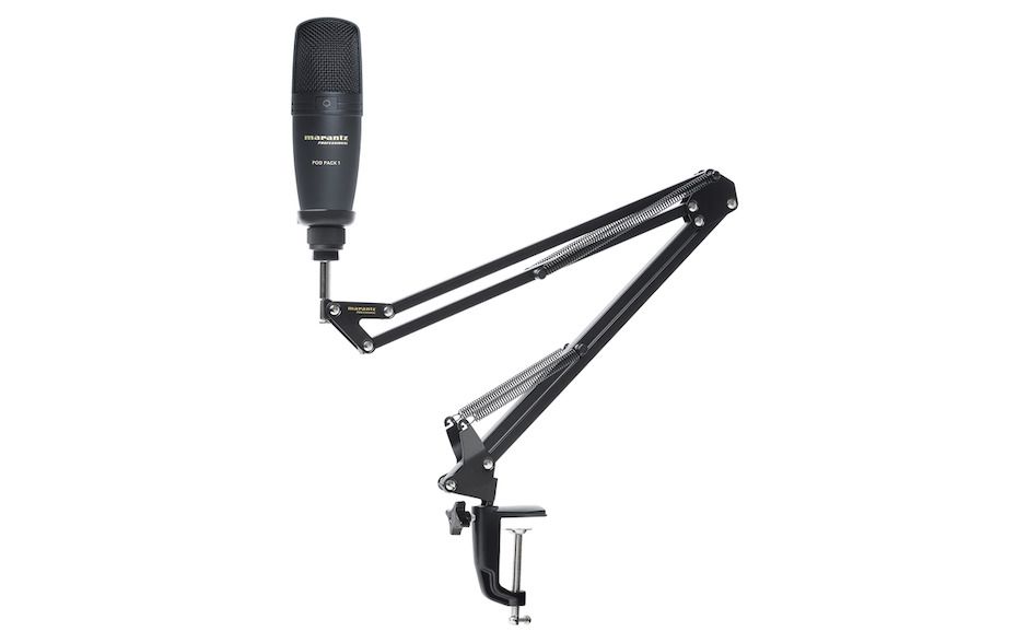 Marantz PodPack 1 USB Mikrofone (Schwarz)