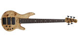 Michael Kelly Pinnacle 5 fünfsaitige e-bass, Natural Burl
