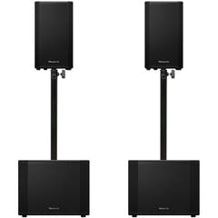 Pioneer DJ 2x XPRS-1152ST + 2x XPRS-102 Bundle
