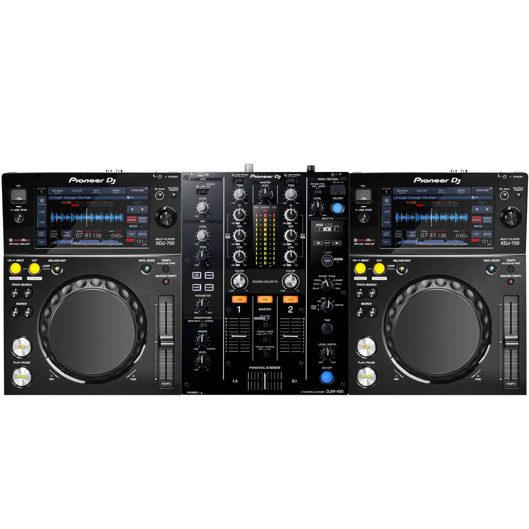 Pioneer DJ DJM-450 + XDJ-700 Paket