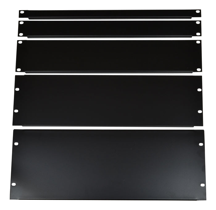 19" schwarzes Rack-Panel