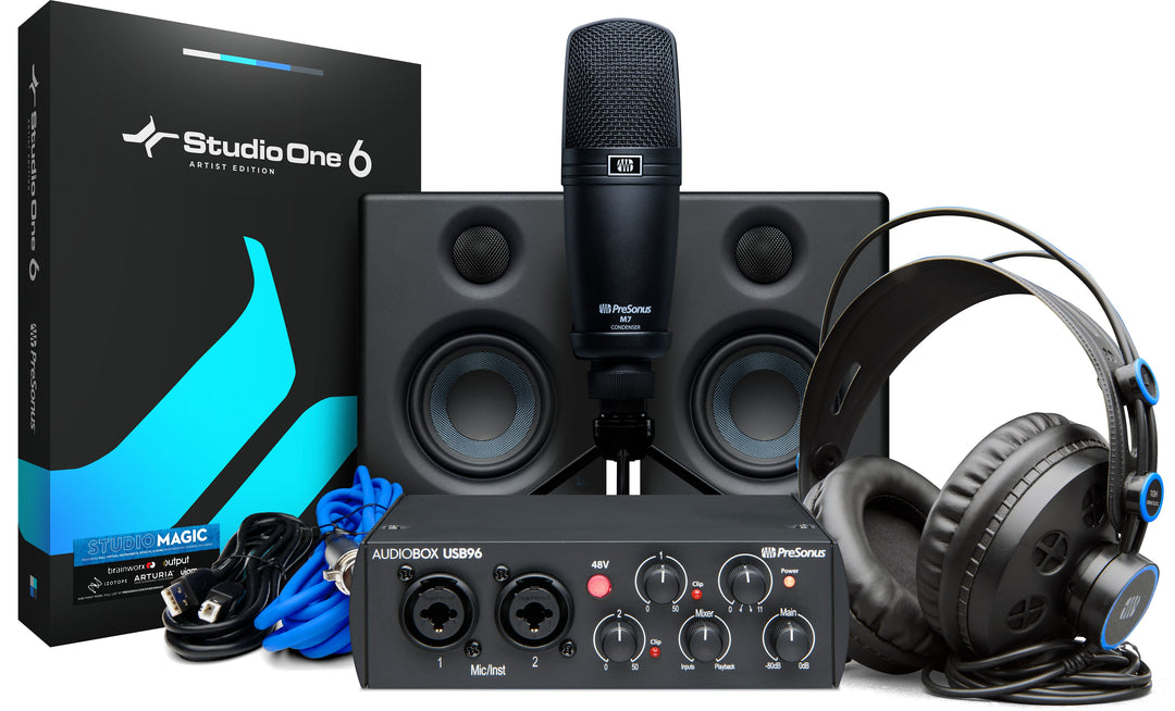 RETOURE – Presonus AudioBox USB 96 Studio Ultimate Bundle 25th Anniversary Edt.