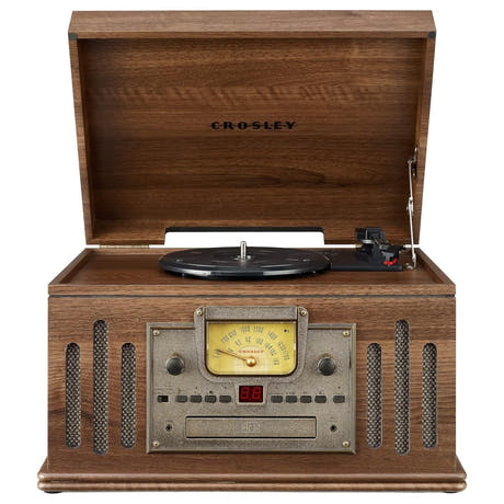 Crosley Musician 8-in-1 Musikanlage, Walnuss