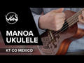 GEWA Konzert Ukulele Manoa KT-CO-MEXICO