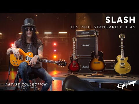 Epiphone Slash Les Paul Standard E-Gitarre (Vermillion Burst)