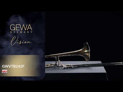 GEWA Vision TB242F Bb/F-tenorbasun, klokke i gul messing
