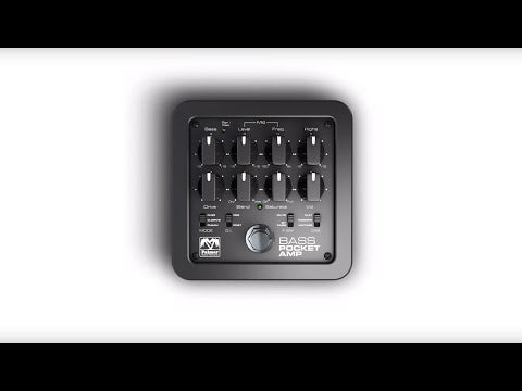 Palmer POCKET AMP BASS - Tragbarer Bass-Vorverstärker