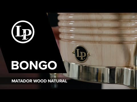 Latin Percussion Bongo Matador Wood - Natur (M201-AW)