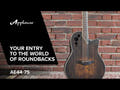 Applause E-Akustik Gitarren AE44II Mid Cutaway - Vintage Varnish Satin (AE44-7S)