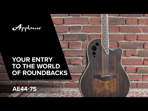 Applause E-Akustik Gitarren AE44II Mid Cutaway - Vintage Varnish Satin (AE44-7S)