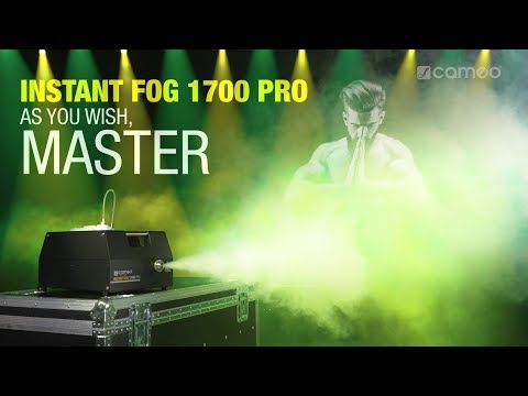 Cameo INSTANT FOG 1700 PRO - Professionelle 1.700 W Nebelmaschine