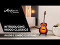 Applause Akustik Gitarren Wood Classics AAJ96-1 Jumbo 12-saitig - Sunburst (AAJ96-1)
