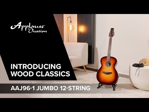 Applause Akustik Gitarren Wood Classics AAJ96-1 Jumbo 12-saitig - Sunburst (AAJ96-1)