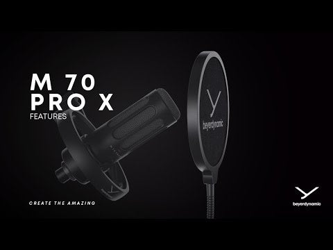 Beyerdynamic M 70 PRO X Studio Mikrofone (Schwarz)