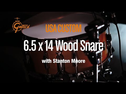 Gretsch Snare Drum USA Custom - 14" x 6.5" / 10 double lugs