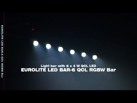 EUROLITE LED BAR-6 QCL RGBW Leiste