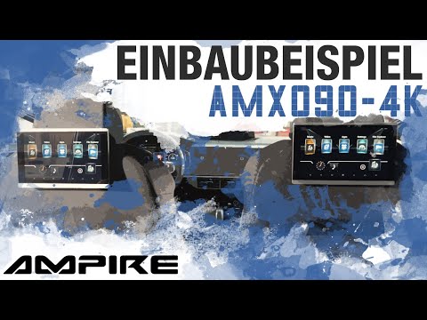 Ampire-Set mit zwei 9"-Bildschirmen und Android-Mediabox