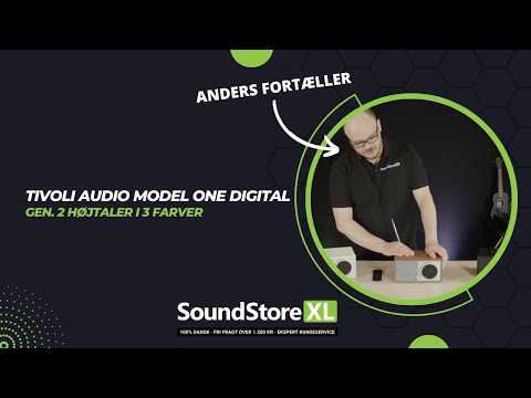 Tivoli Audio Model ONE GEN.2 Digital Lautsprecher (Schwarz)