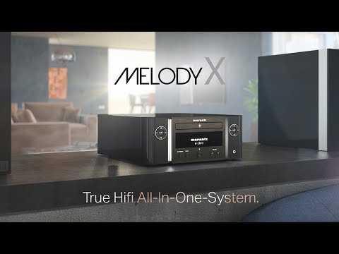Marantz Melody X M-CR612 Mini-Anlage (Schwarz)