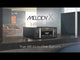 Marantz Melody X M-CR612 Mini-Anlage (Schwarz)