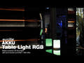 EUROLITE AKKU-Tischleuchte RGB