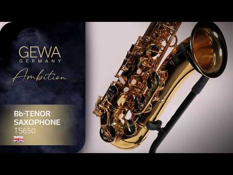 GEWA Ambition TS650 Bb-Tenorsaxofon, Goldlack
