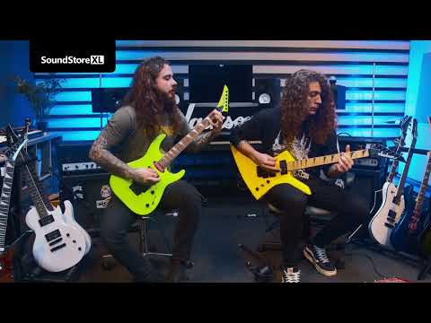 Jackson X Series KEXM Kelly E-Gitarre (Neon Yellow)