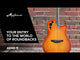 Applause E-Akustik Gitarren Super Shallow Cutaway - Honeyburst Satin (AE48-1I)