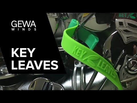 Key Leaves Sax Key Props aus Silikon für Alt-, Tenor- und Baritonsaxofon