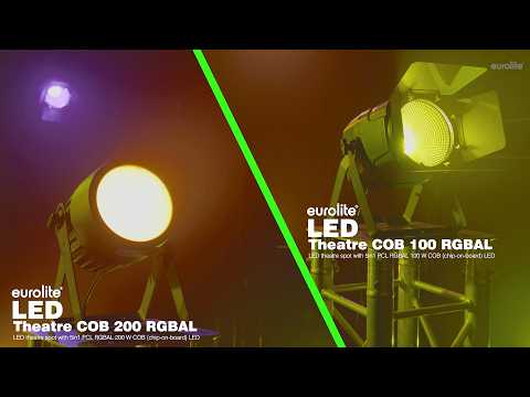 EUROLITE LED Theater COB 100 RGBAL