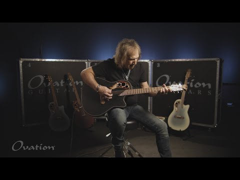 Adamas E-Akustik Gitarren 2087GT Deep Contour Cutaway - Black (2087GT-5-G)