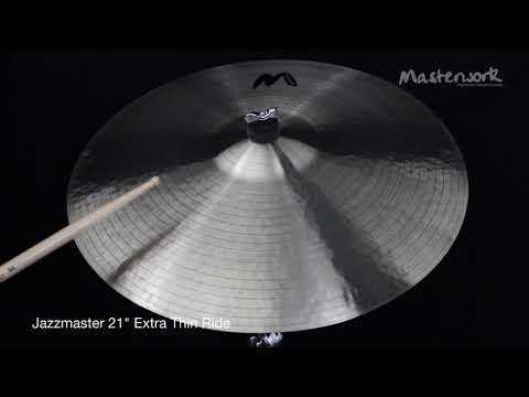 Masterwork Jazz Master 21" Ride-Becken Extra Thin