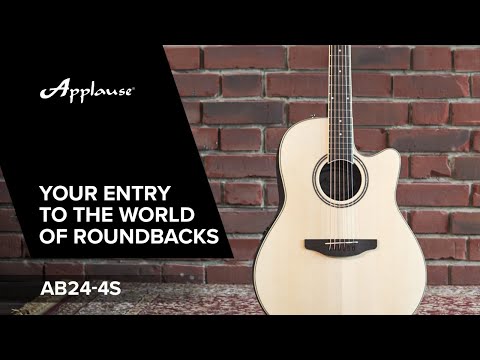Applause E-Akustik Gitarren AB24II CS Mid Cutaway - Natur Satin (AB24-4S)