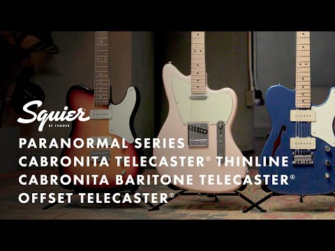 Fender Squier Paranormal Offset Telecaster E-Gitarre (Butterscotch Blonde)