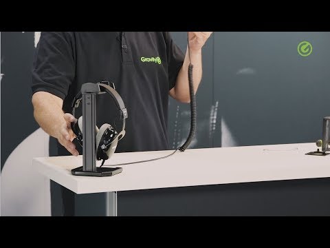 Gravity HP HWMB 01 B - Wandhalterung für Kopfhörer