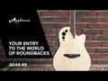 Applause E-Akustik Gitarren AE44II Mid Cutaway - Natural Satin (AE44-4S)