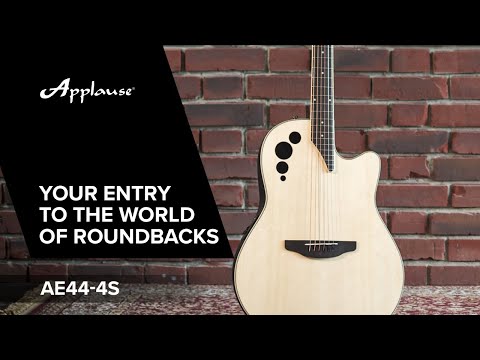 Applause E-Akustik Gitarren AE44II Mid Cutaway - Natural Satin (AE44-4S)