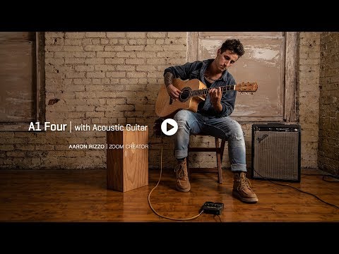 Zoom A1 Four Akustisches Effektpedal