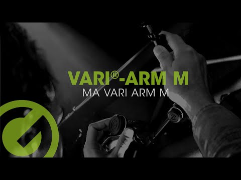 Gravity MA VARIARM L 38 – Vielseitiger Schwenkarm mit zentralem Verriegelungssystem – 3/8" groß