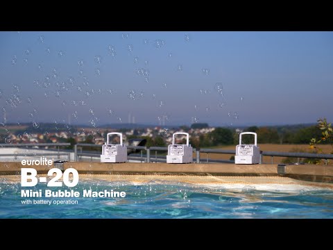 EUROLITE B-20 Mini-Seifenblasenmaschine