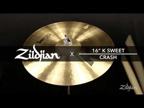 Zildjian 16" K Sweet Crashbecken