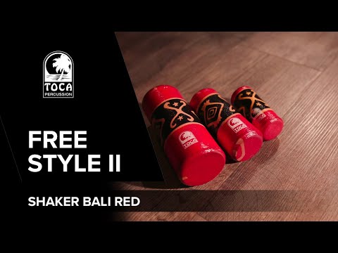 Toca Freestyle 2 Shaker, groß, Bali Red